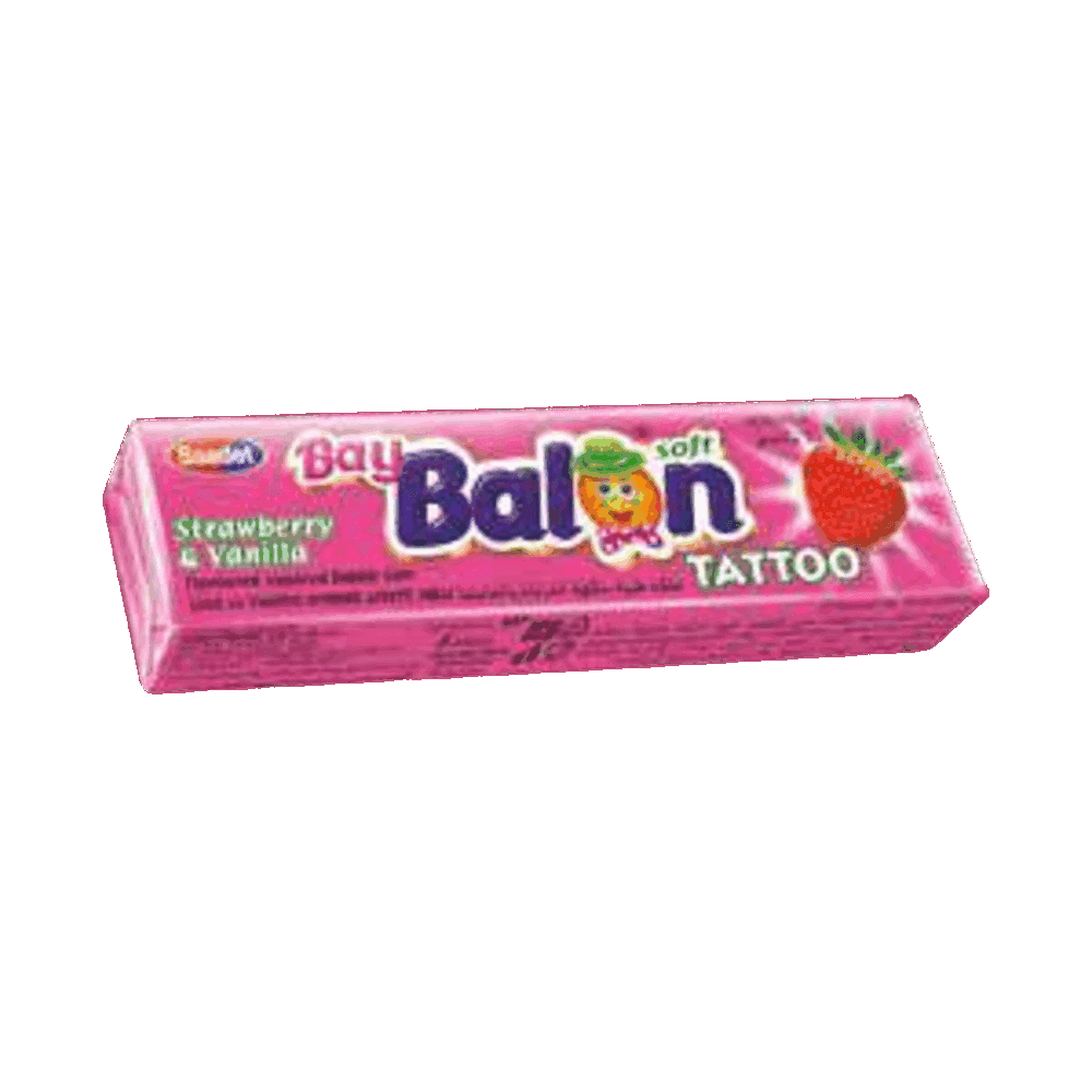 Bay Balon Şekerli 5'li Tatto Çilek Vanilya