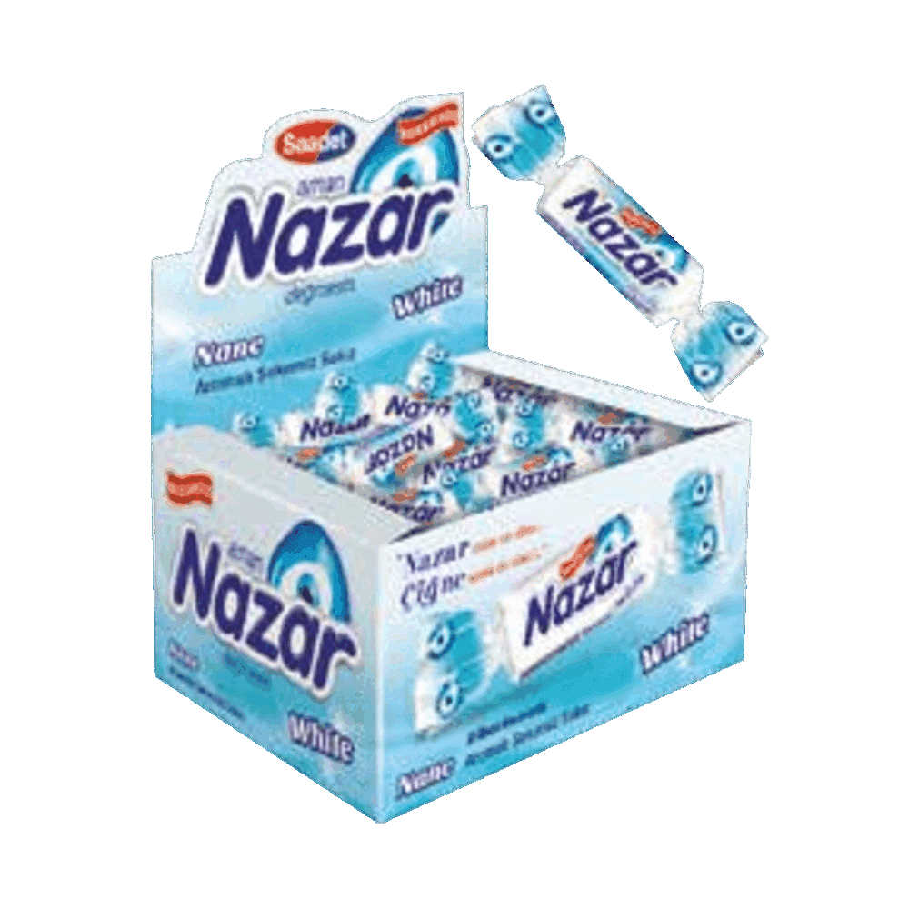 Nazar Tekli White Karbonat Sakız