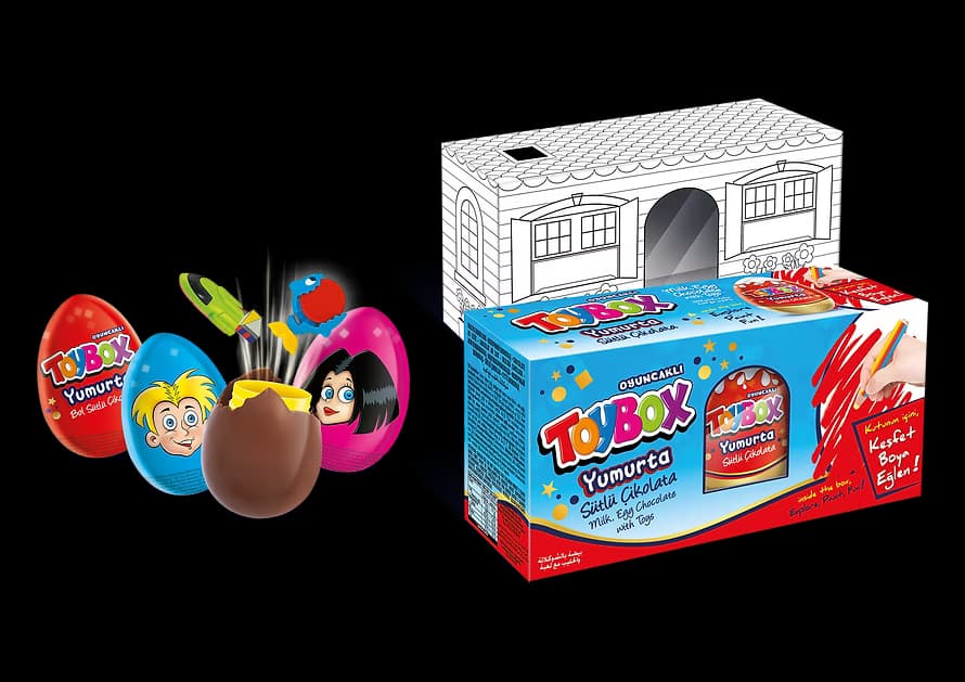 Toybox 3'lü Yumurta