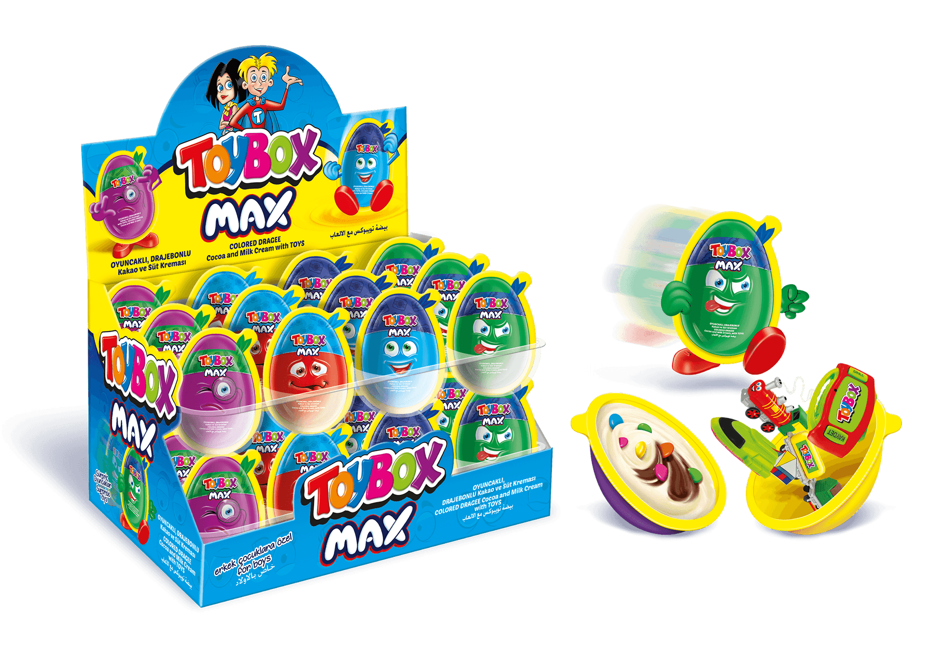 Toybox PVC Yumurta Erkek 20 g