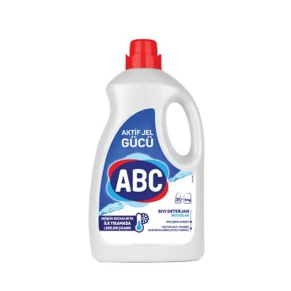 ABC Sıvı Deterjan Jel Beyazlar 2145 ml