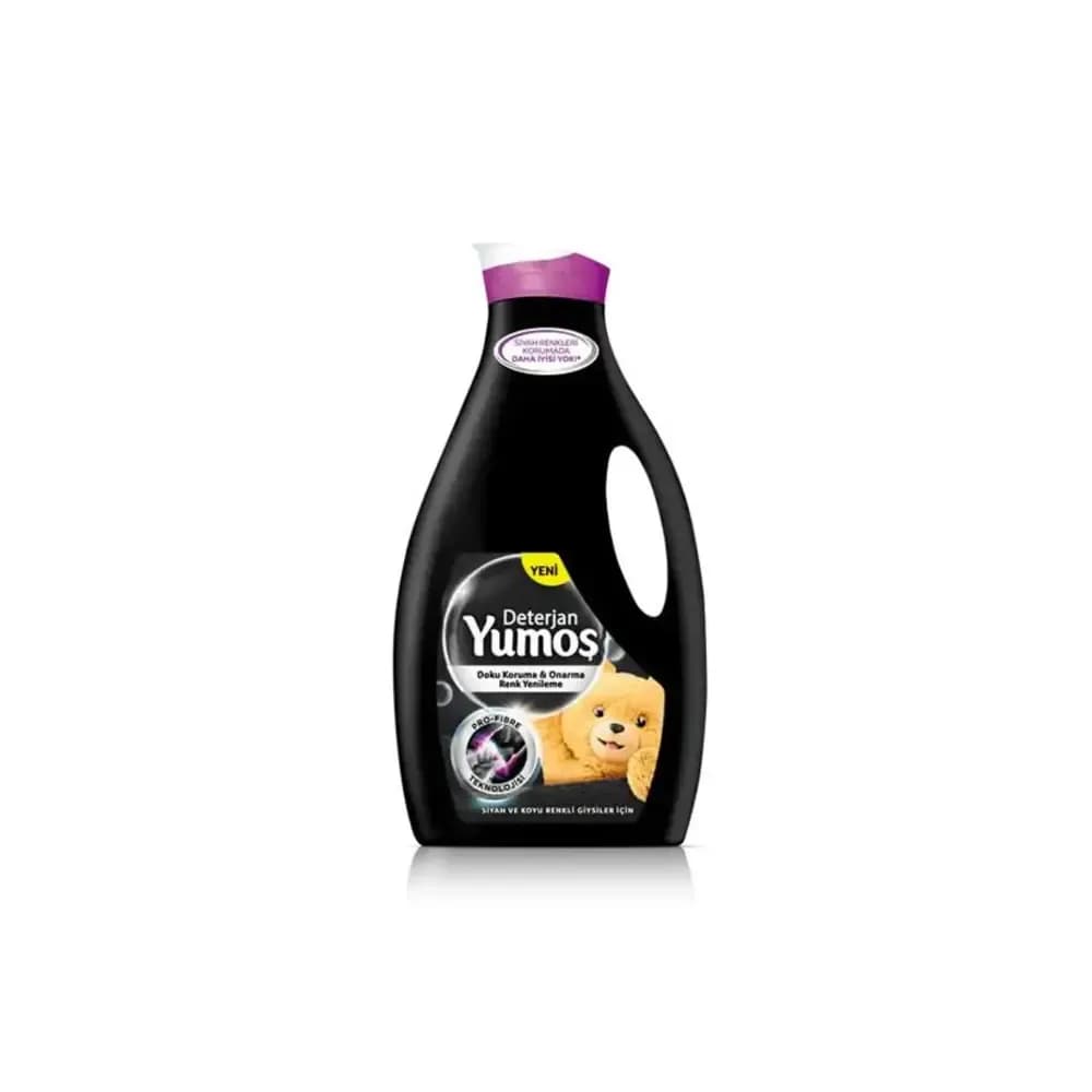Yumoş Sıvı Deterjan Bakım 2520 ml Siyah