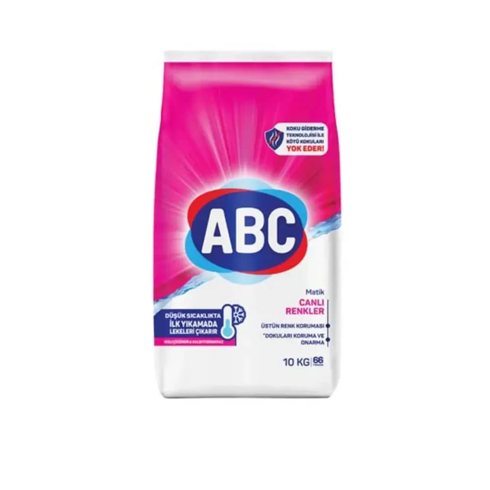 ABC Matik 10 kg Canlı Renkler
