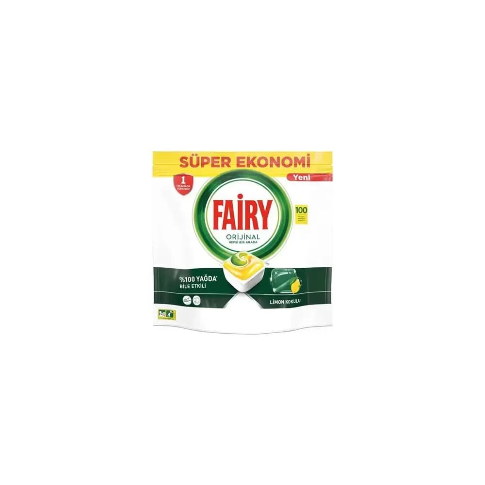 Fairy Tablet 100'li Sarı Kavanoz