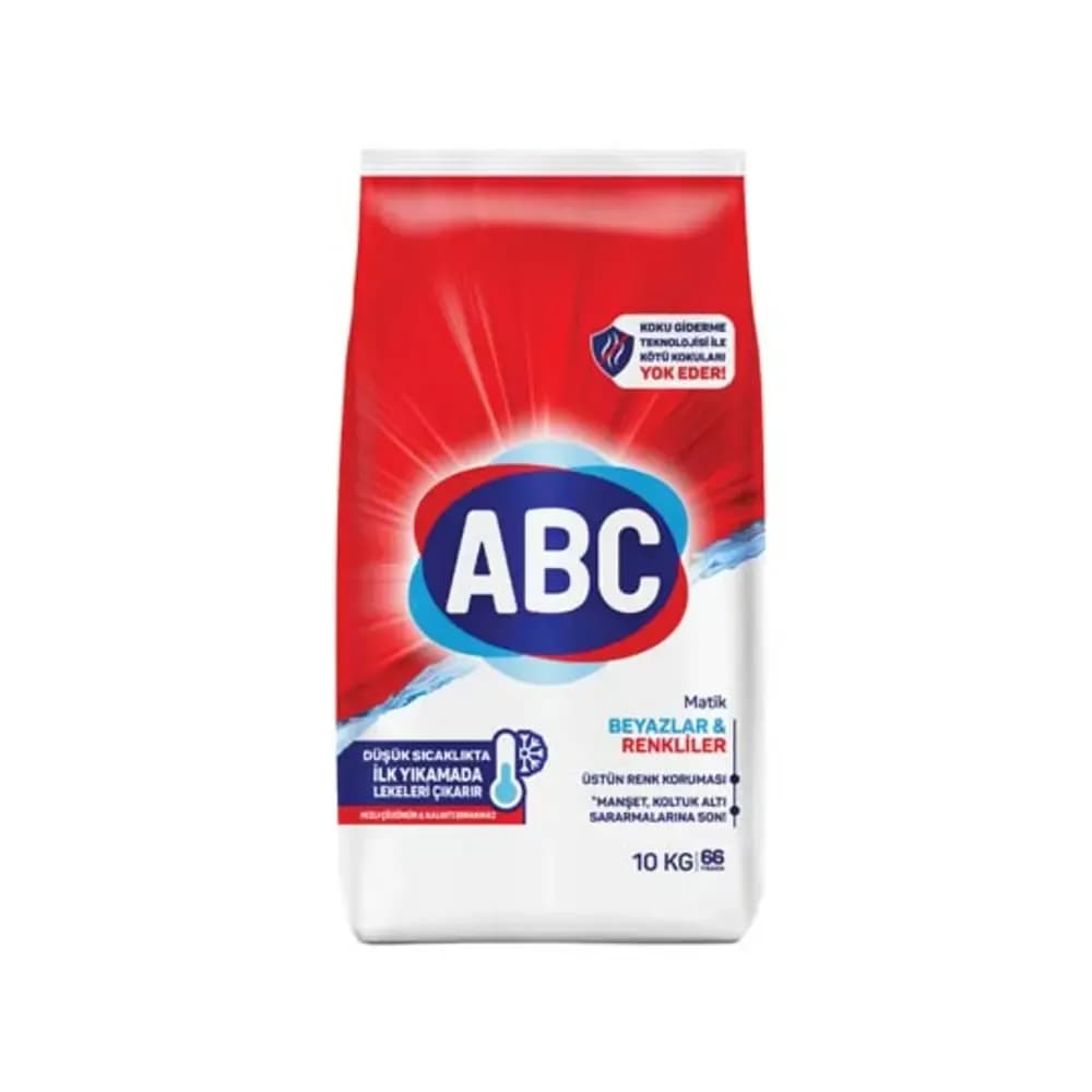 ABC Matik 10 kg Beyazlar Ve Renkliler