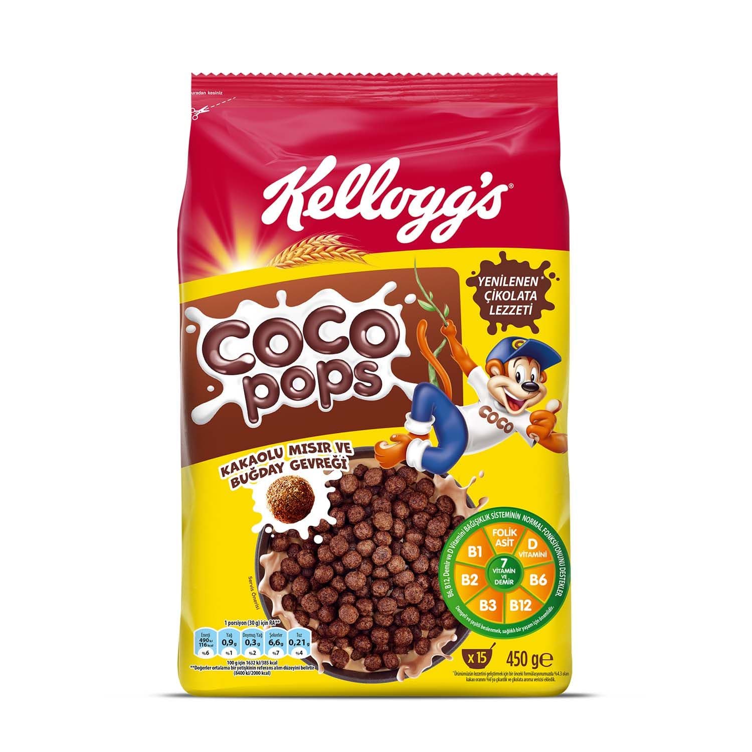 Kellogg's Coco Pops Topları 450 g