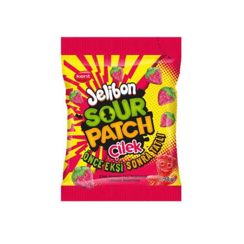 Kent 80 g Jelibon Sour Patch Çilek
