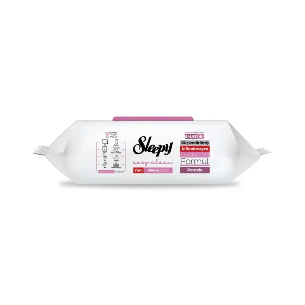 Sleepy Yüzey Islak Havlu 100'li Pomelo