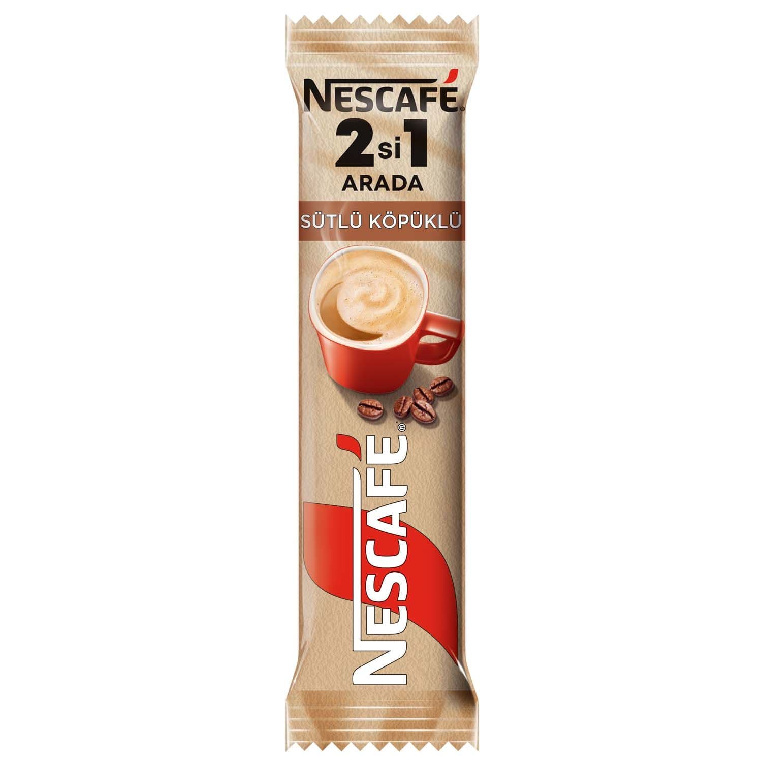 Nescafé 2'si 1 Arada Sütlü Köpüklü 10 g