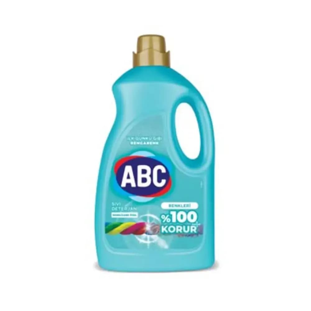 ABC Sıvı Çamaşır Deterjanı Renkliler 3000 ml