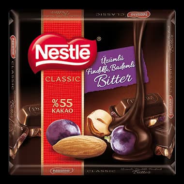 Nestle Black Üzümlü Fın.Çikol.80gr