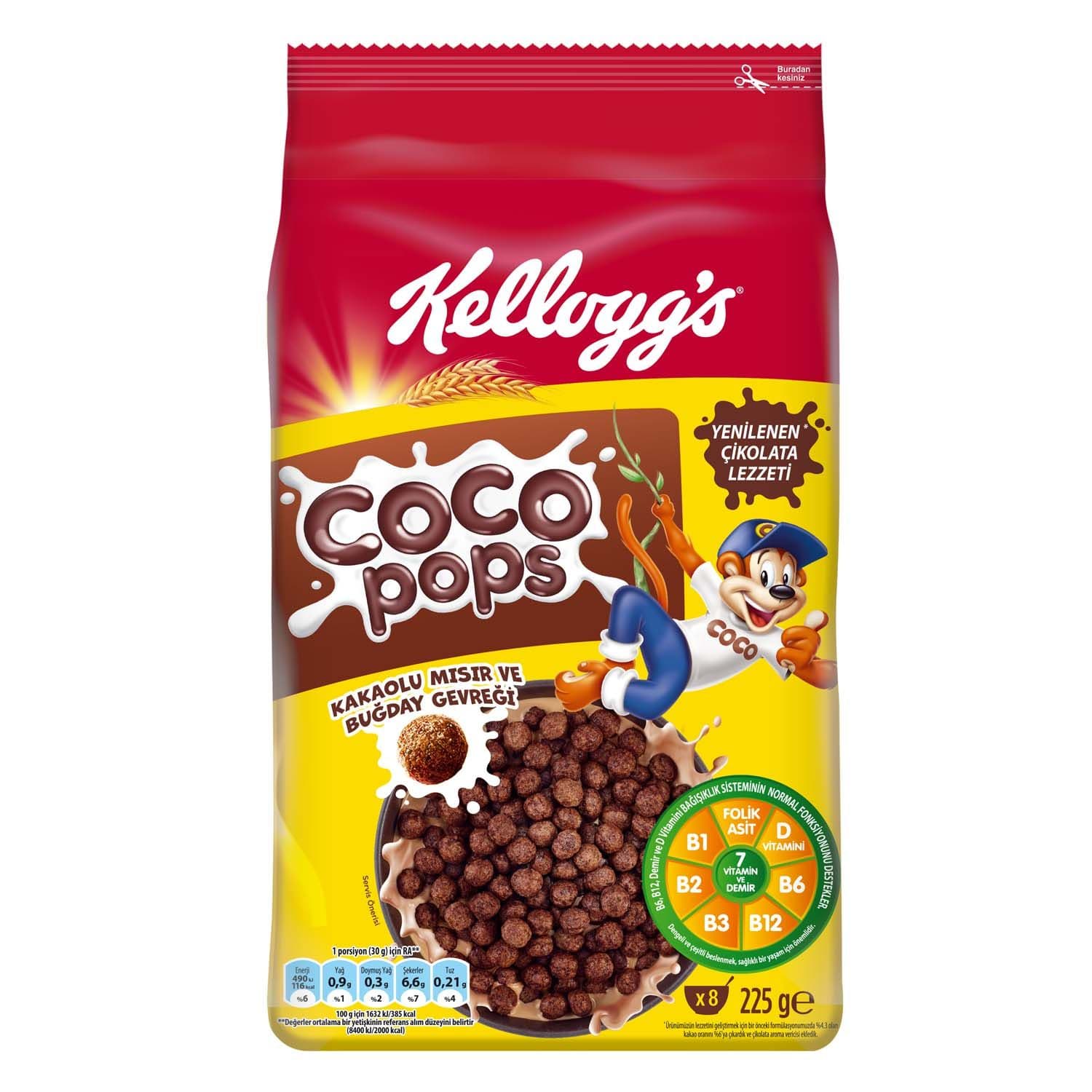 Kellogg's Coco Pops Topları 225 g