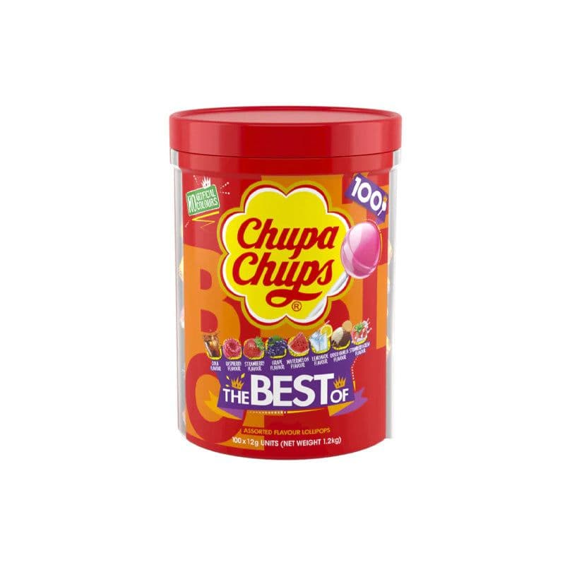 Chupa Chups Lollipops 100'lü 12 g