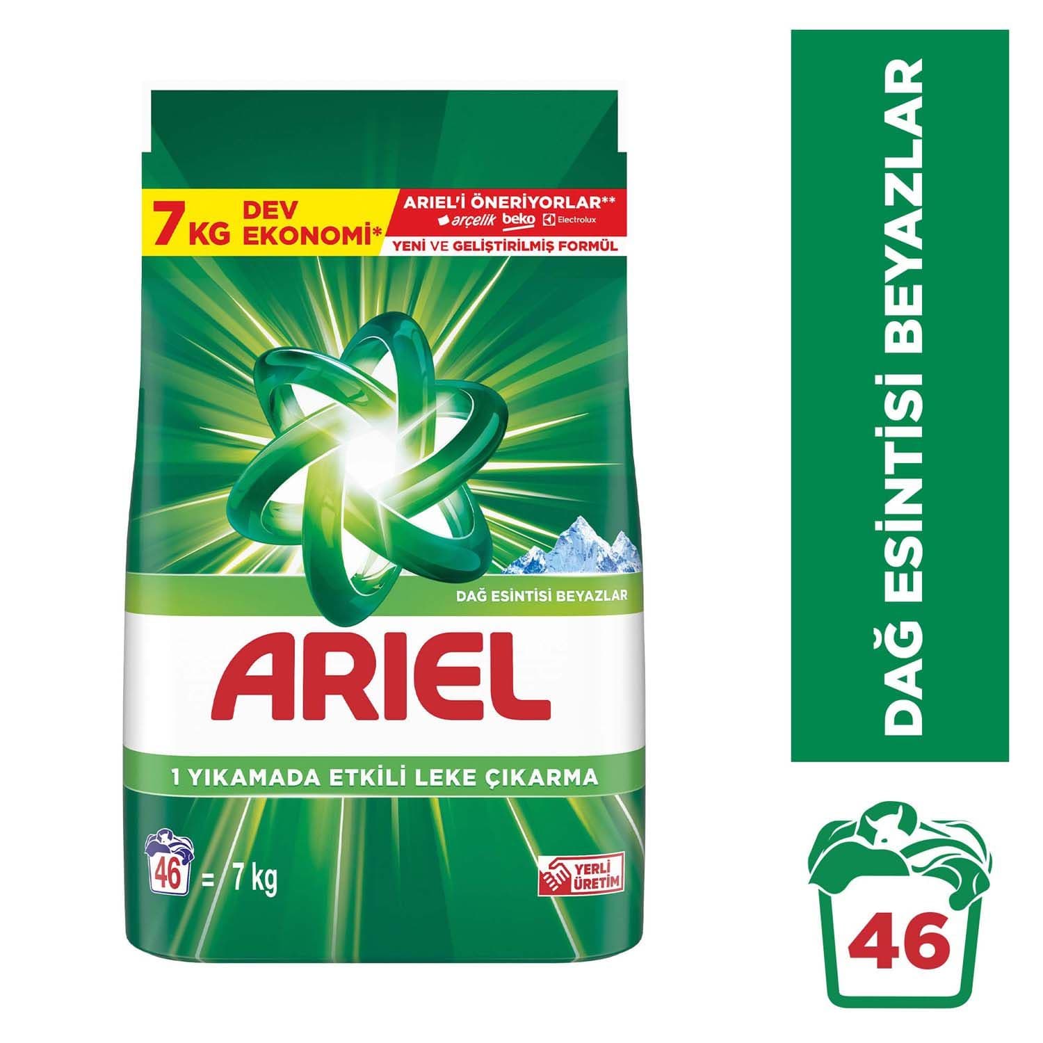 Ariel 7 kg Dağ Esintisi Beyazlar