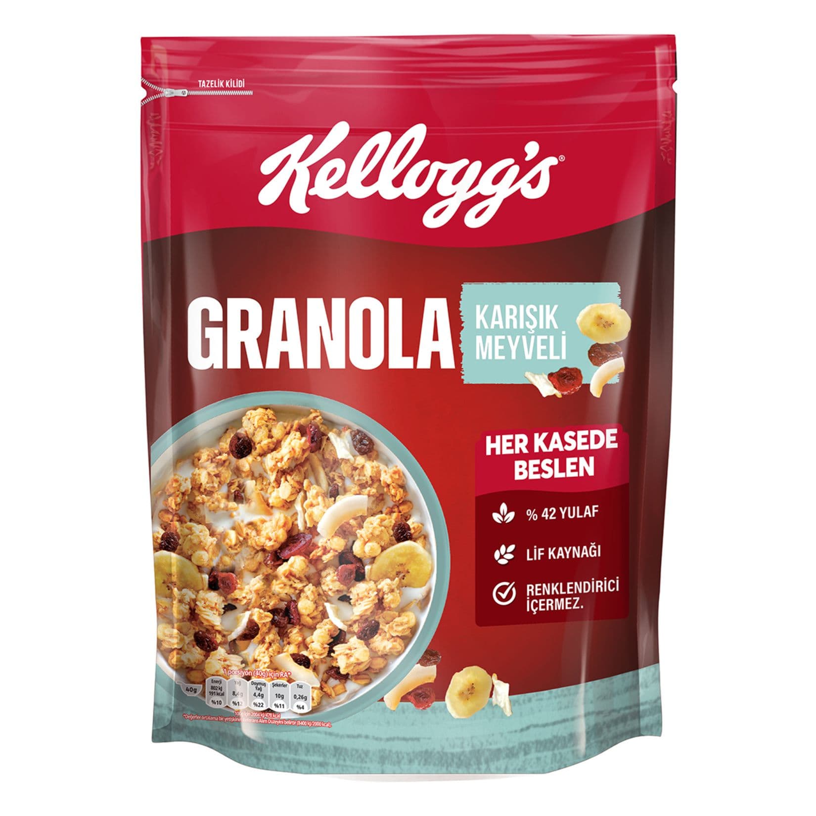 Kellogg's Granola Meyveli 340 g