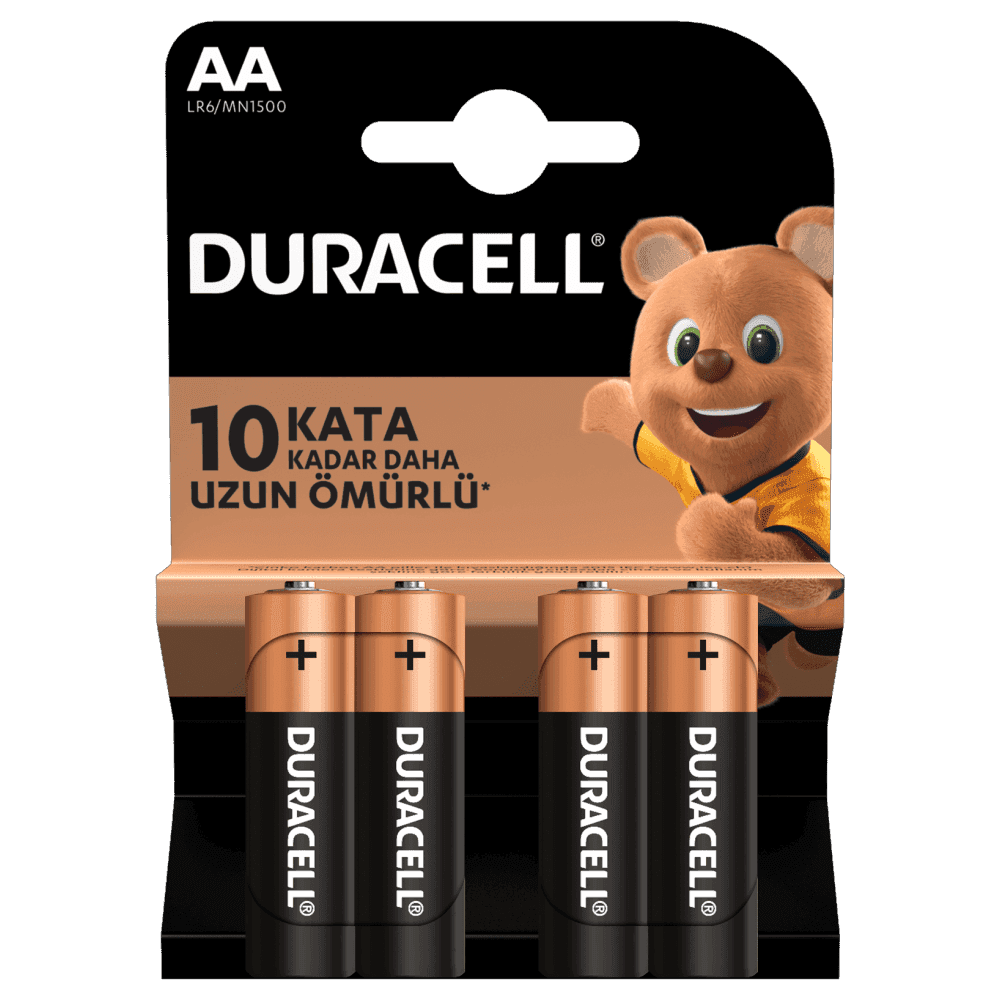 Duracell 200'lü Kalem Pil (AA2)