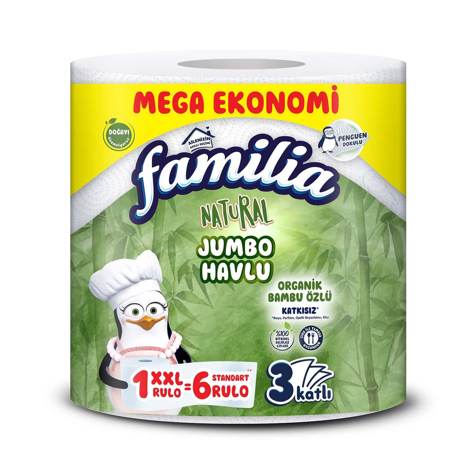 Familia Kağıt Havlu 1 = 6 Jumbo 1