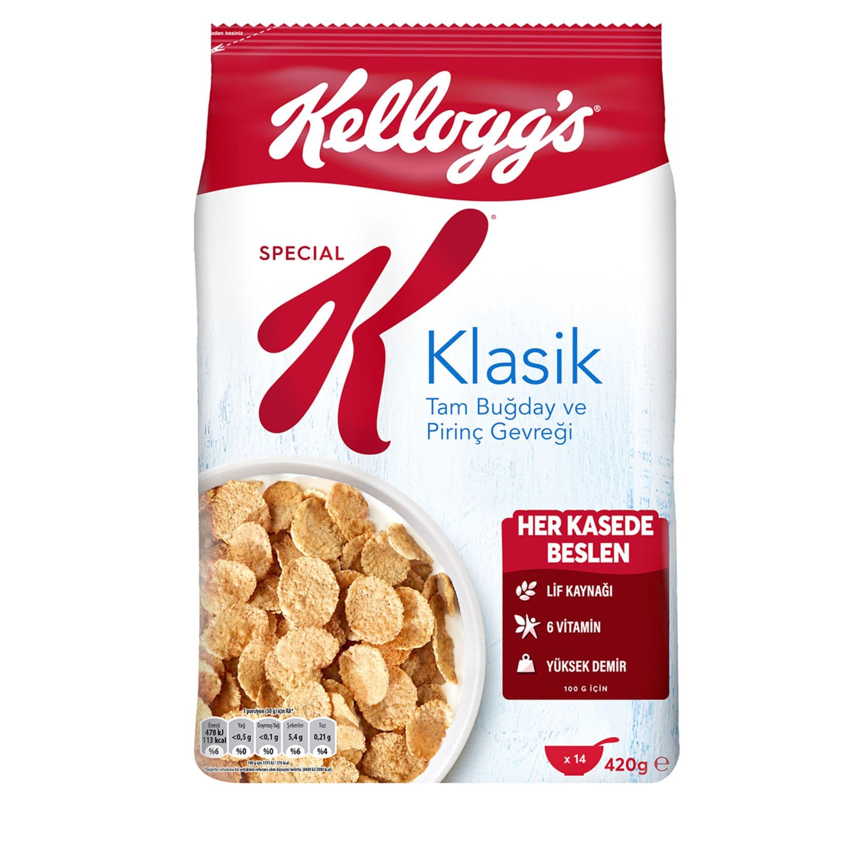 Kellogg's Special K Sade 420 g