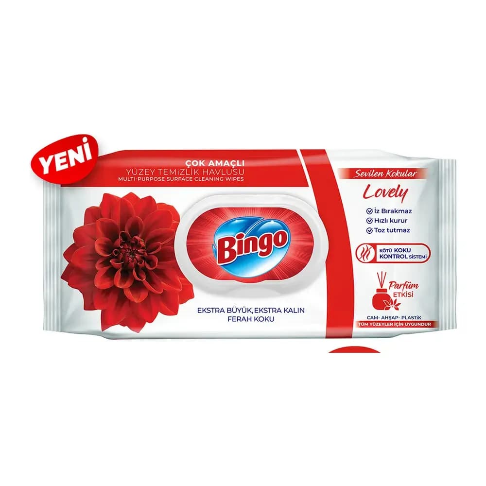 Bingo Yüzey Havlusu Large 96'li Lovely