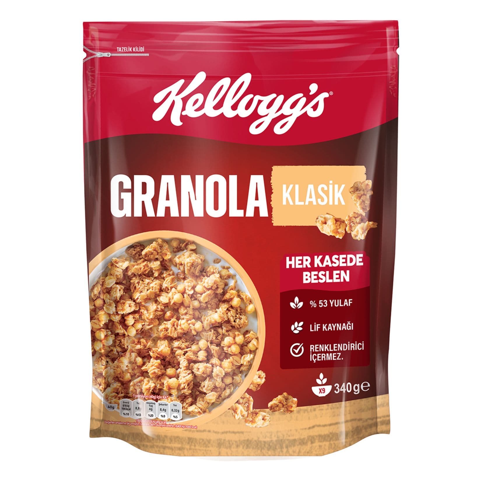 Kellogg's Granola Klasik 340 g