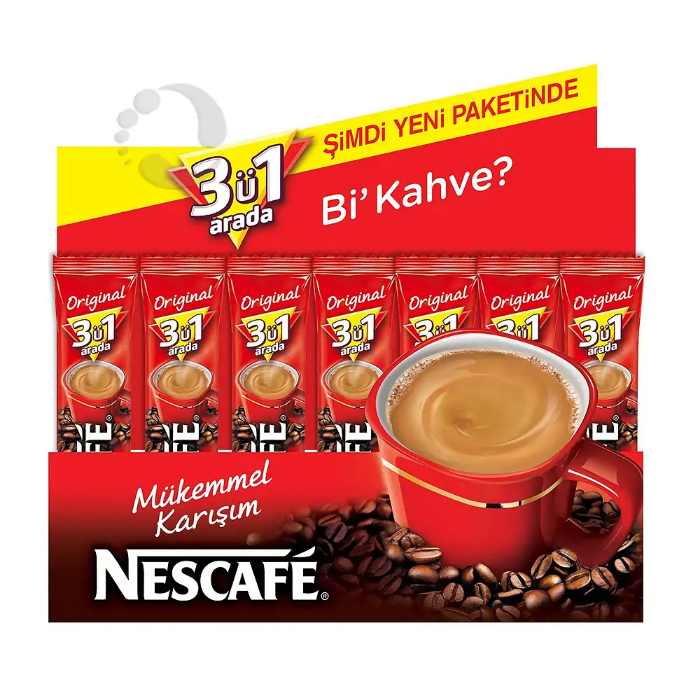 Nescafé 72'li 3'ü 1 Arada