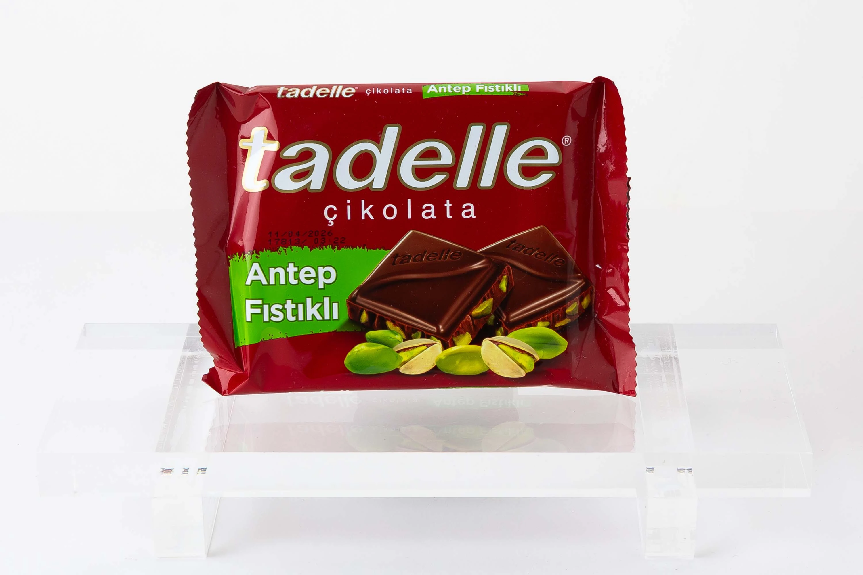 Tadelle Antep Fıstıklı Kare 6'lı 60 g
