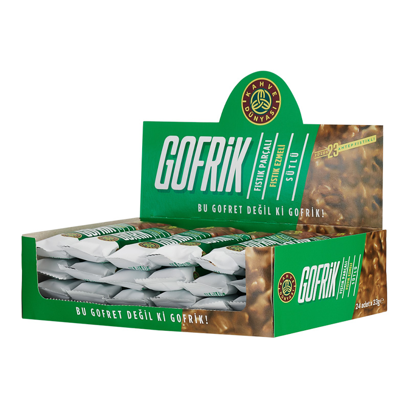 Kahve Dünyası Gofrik Sütlü 24'lü 33 g