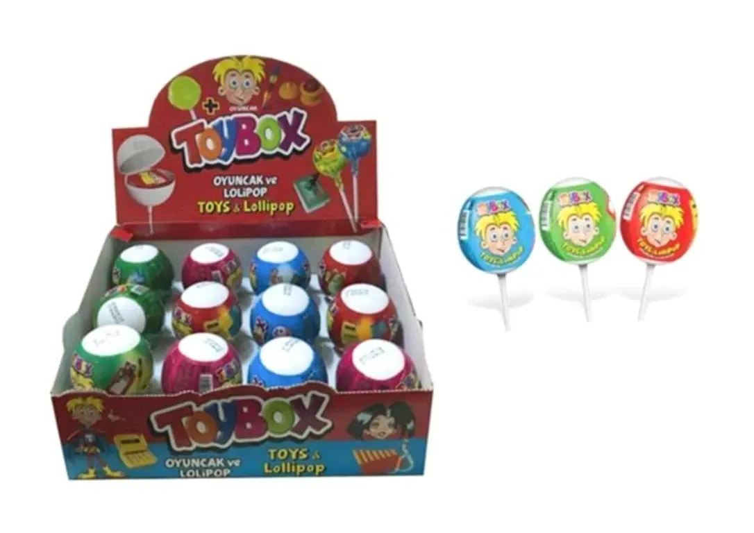 Toybox Oyuncaklı Lolipop 12'li 11 g