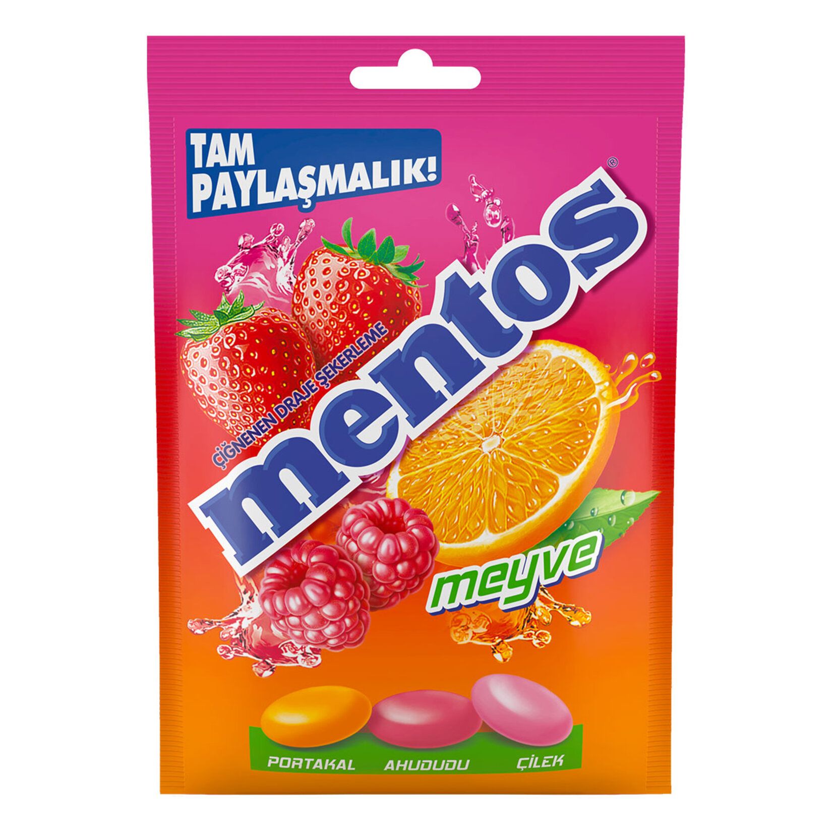 Mentos Poşet 8'li 100 g