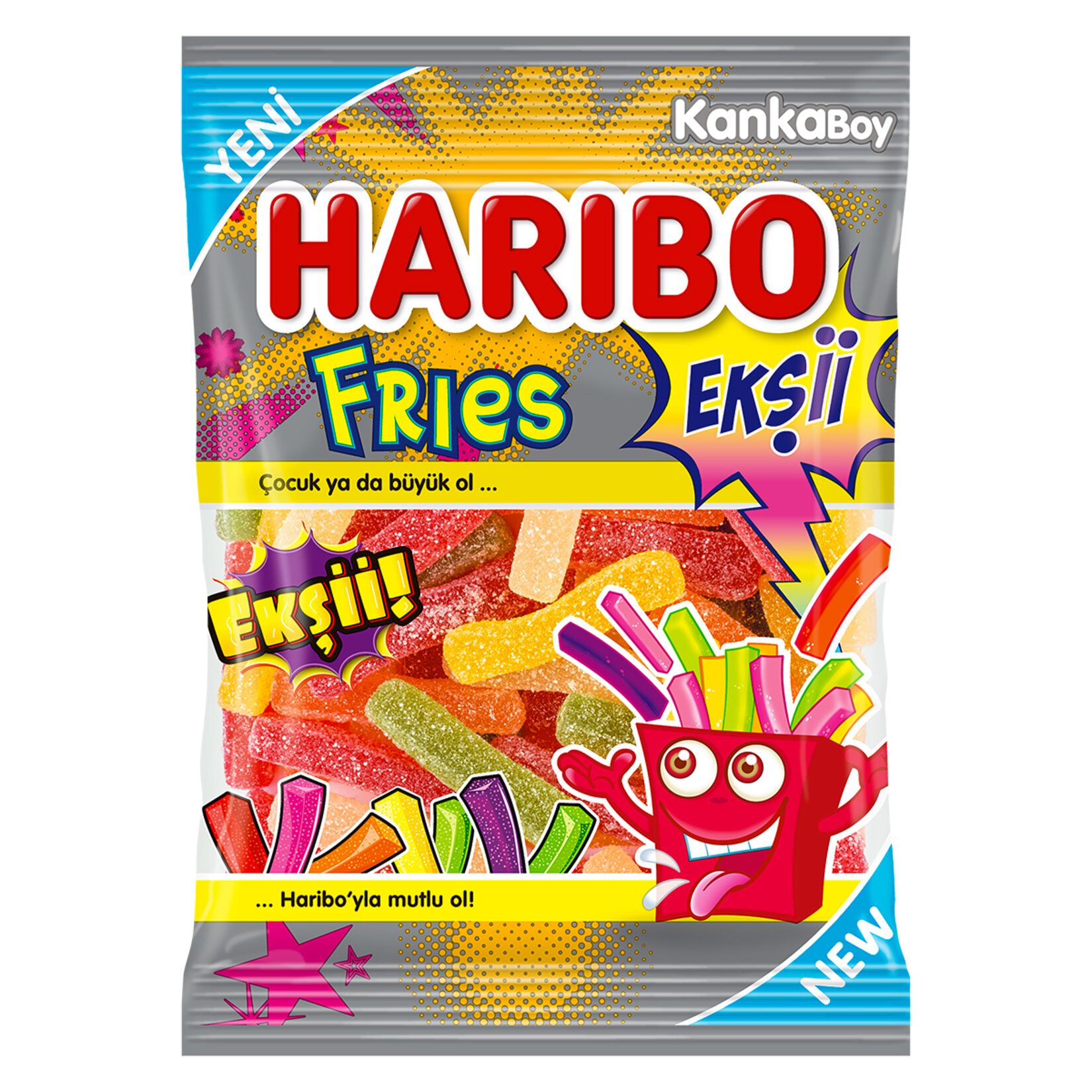 Haribo Fizz Fries 70 g