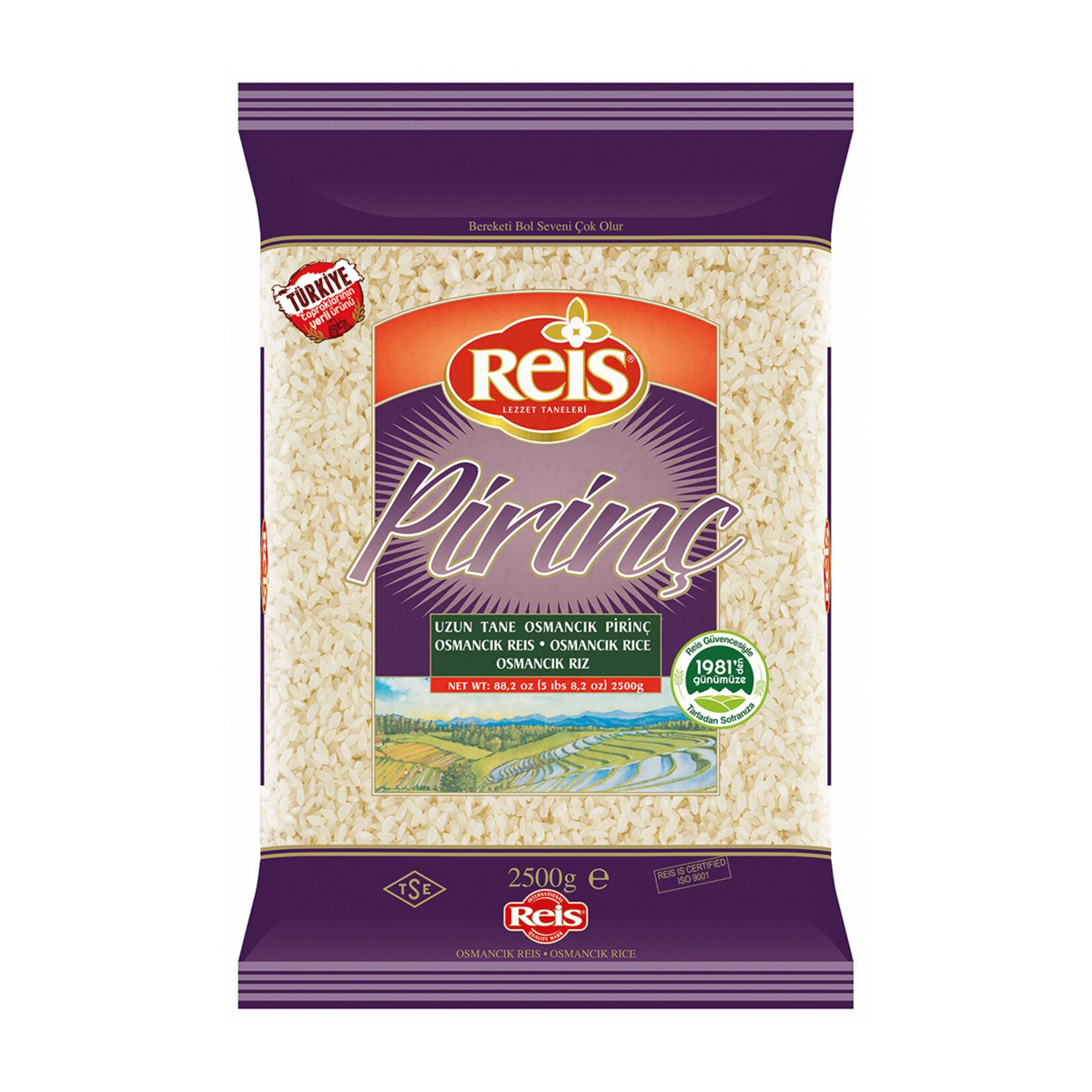 Reis 2,5 kg Pirinç Osmancık