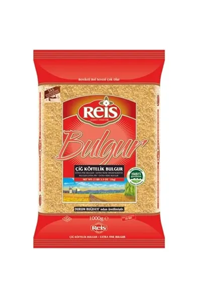 Reis 1 kg Bulgur Çiğköftelik