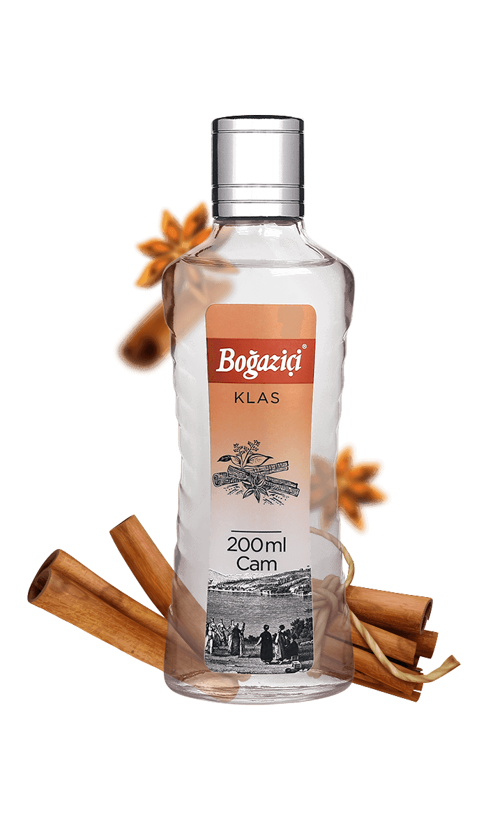 Boğaziçi 200 ml Cam Kolonya Klas