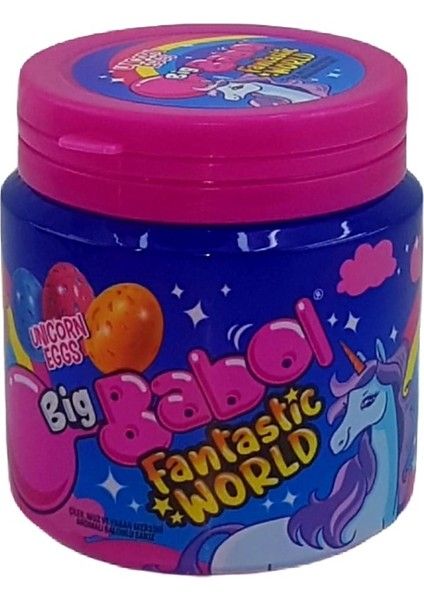 Big Babol Fantas.World Unı.Eggs Mega90gr10lu