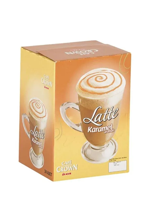 Cafe Crown Latte Caramel 24'lü 17 g