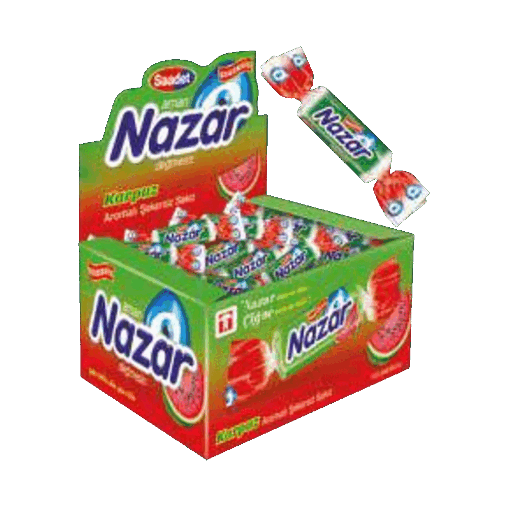 Nazar Tekli Karpuz Sakız