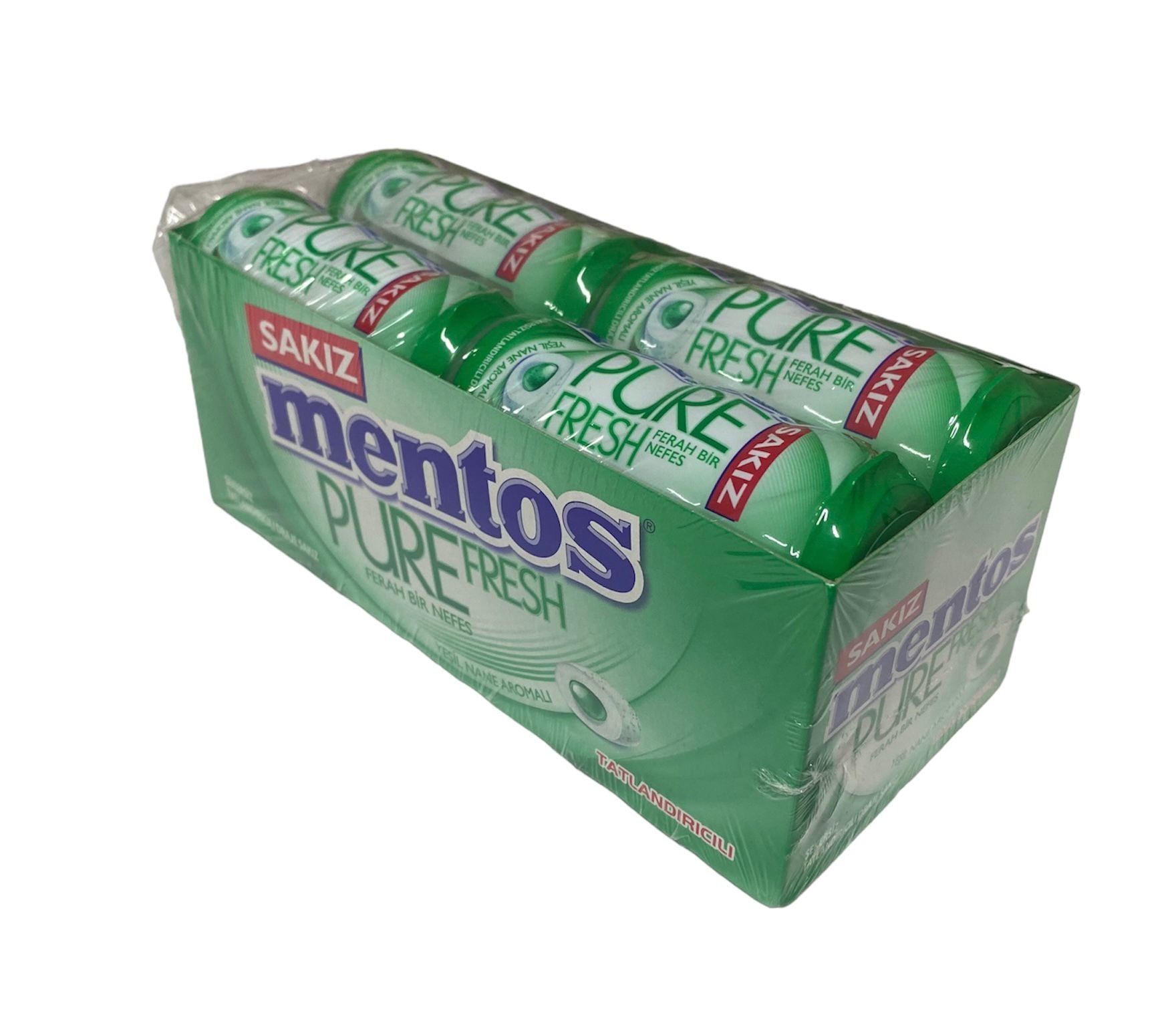 Mentos Pure 30 g (Yeşil)