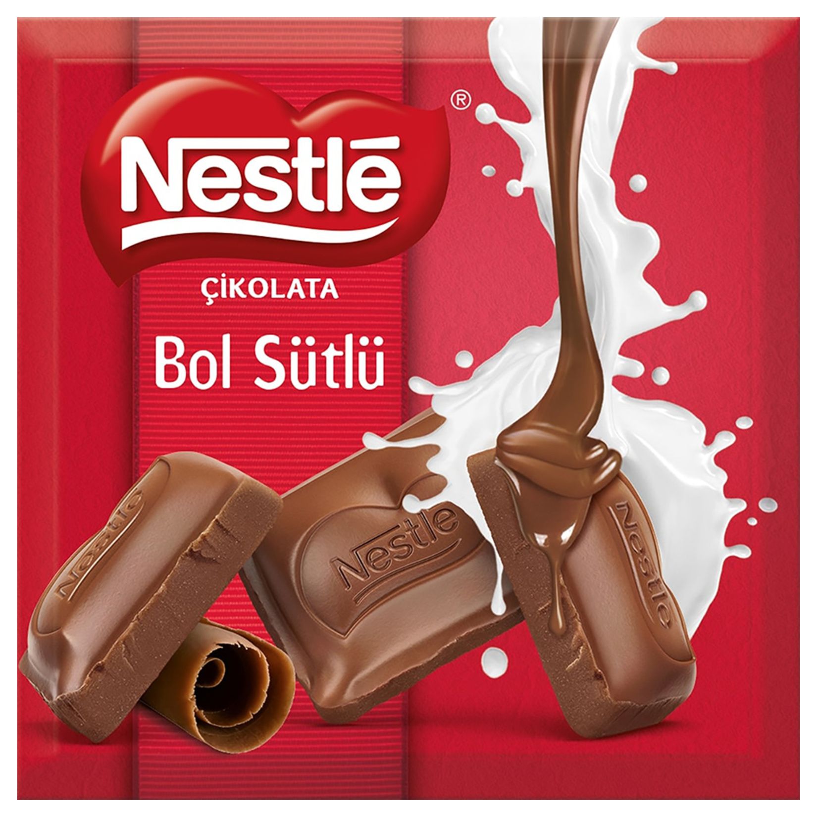 Nestle Sütlü Kare Çikol.6'lı 60 g