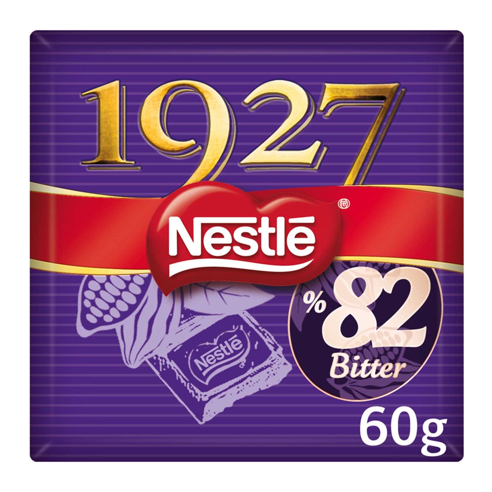 Nestle 1927 82 % Bitter Çikolata Kare 24 60 g