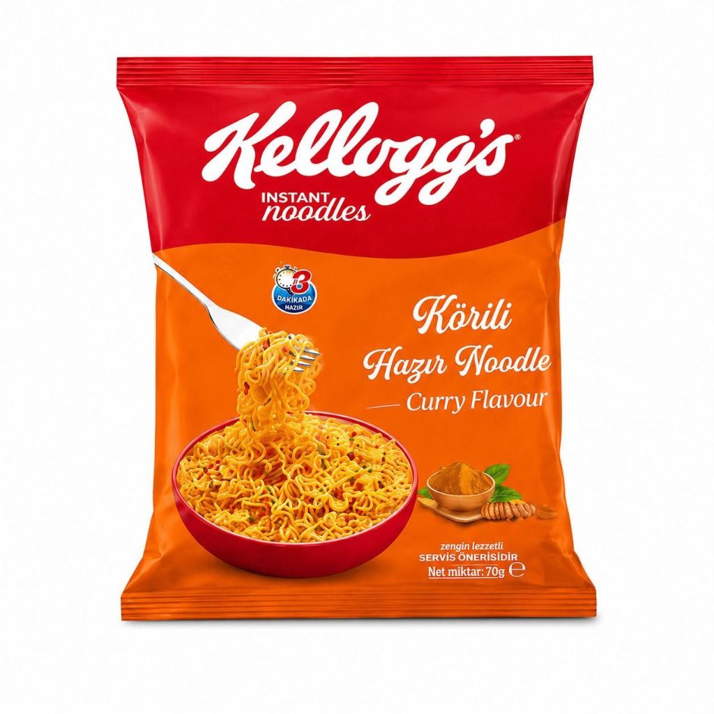 Kellogg's Körili Hazır Noodle 70 g