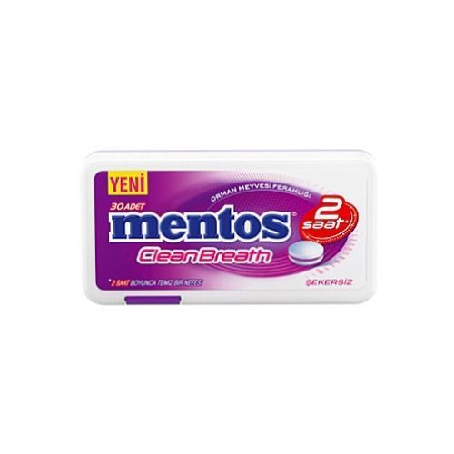 Mentos 2 Hours Plastik 12'li 21 g (Berry)