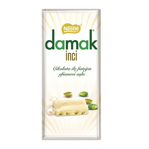 Damak Tablet Dikdörtgen Beyaz 70 g