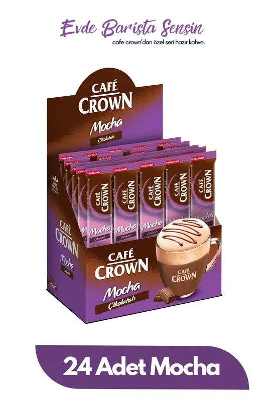 Cafe Crown Mocha 24'lü 17 g