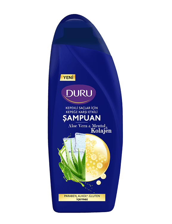 Duru Şampuan Kalojen & Aloe & Mentöl 500 ml