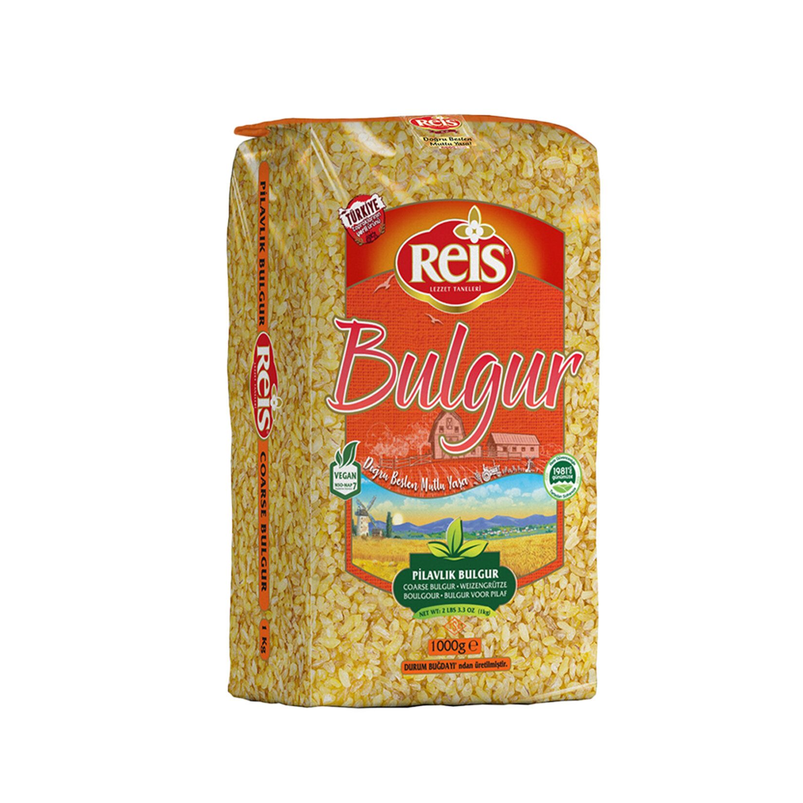 Reis 1 kg Bulgur Pilavlık