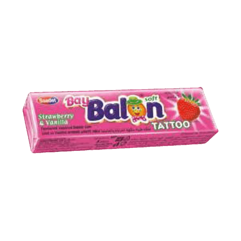 Bay Balon Şekerli 5'li Tatto Çilek Vanilya