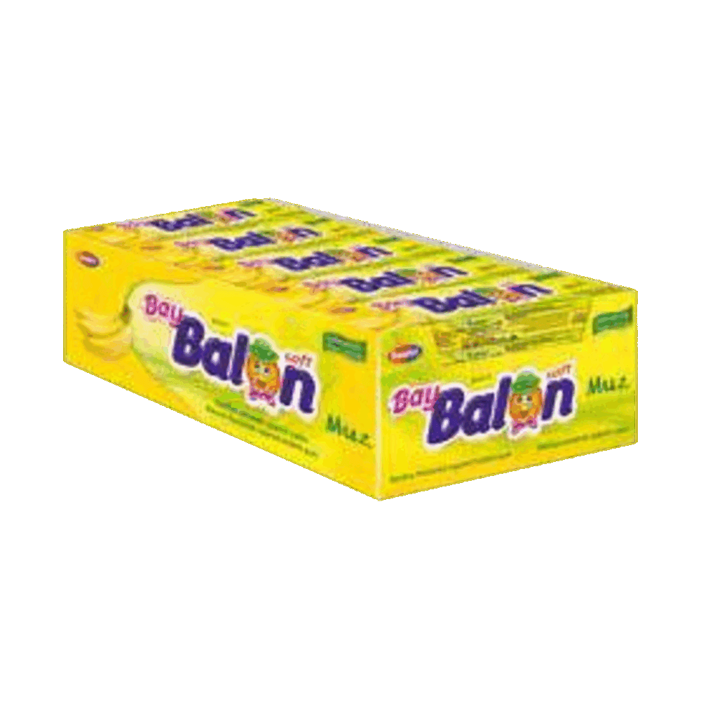 Bay Balon Şekerli 5'li Soft Muz Vanilya