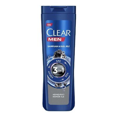 Clear Duş Şampuan 350 ml Men Deep Clan 3ın1