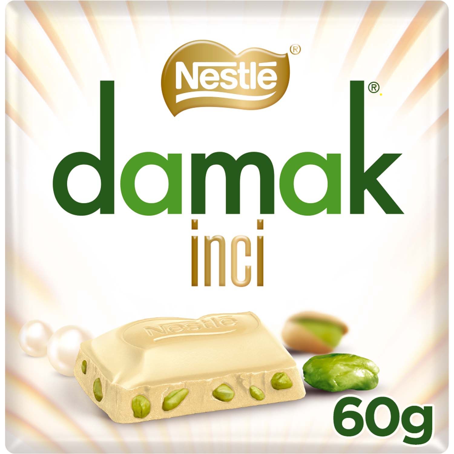 Damak İnci Kare 6'lı 60 g