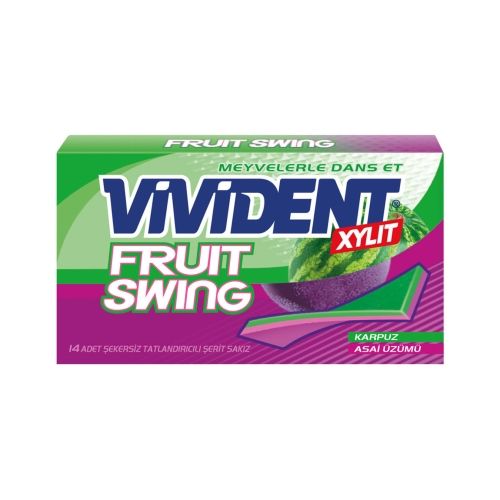 Vivident Cüzdan 18'li (Karpuz-Asai)